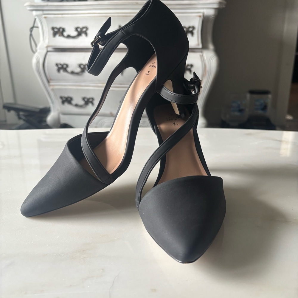 Call It Spring Black Elegant Heels